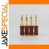 Premium Stereo 6.35mm Connector Set