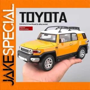 Toyota FJ Cruiser 1:24 Diecast Model in Yellow