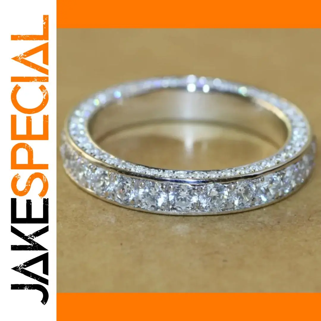 Silver Zircon Accent Fashion Ring for Women 1 Silver Zircon Accent Fashion Ring for Women