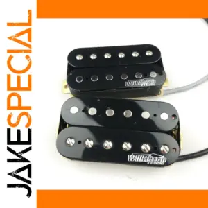 Wilkinson Black Open Coil Humbucker Pair for Guitars