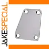 Bass Guitar Reinforcement Plate in Chrome or Black