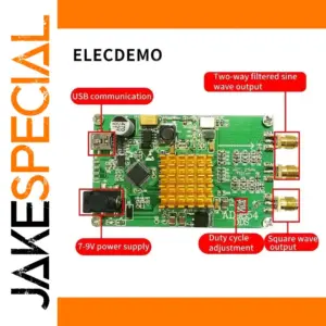 Compact AD9854 DDS Signal Generator Module