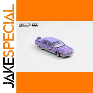 Vibrant Purple 1:64 Lowrider Diecast Model