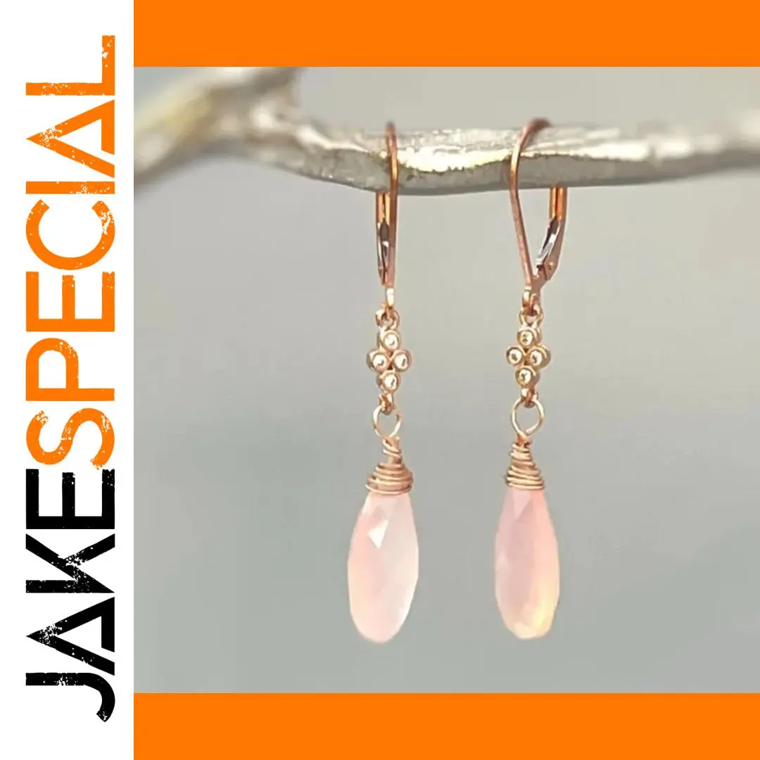 Pink Waterdrop Earrings for Women 1 Pink Waterdrop Earrings for Women