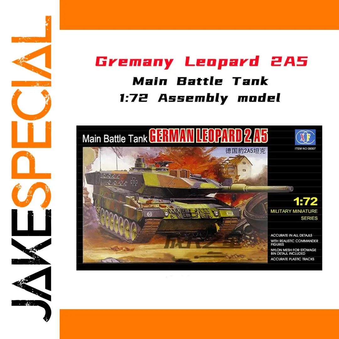 1/72 Leopard 2A5 Military Tank Model 1 1/72 Leopard 2A5 Military Tank Model