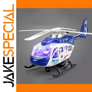 Public Security Diecast Helicopter Model 24cm