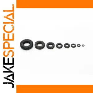 Mini RC Boat & Ship Tire Set in Multiple Sizes