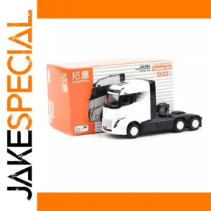 White Diecast Hometruck Model 1:64 Scale