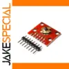 Red 5-Way Tactile Switch Breakout Module for Microcontrollers