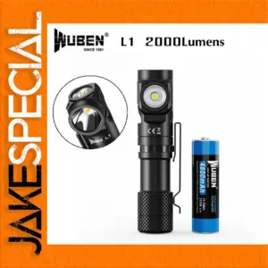 High-Performance 2000 Lumens Emergency Flashlight