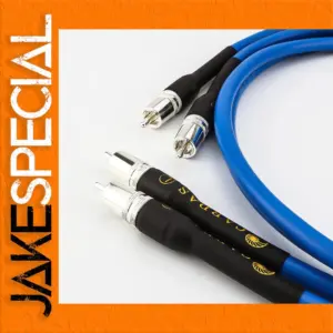 Blue RCA Interconnect Cables for HiFi Systems