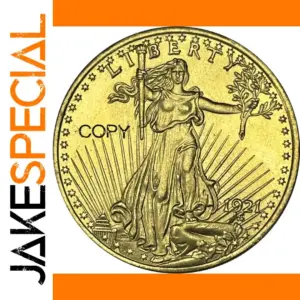 1921 Saint Gaudens Double Eagle Replica Coin
