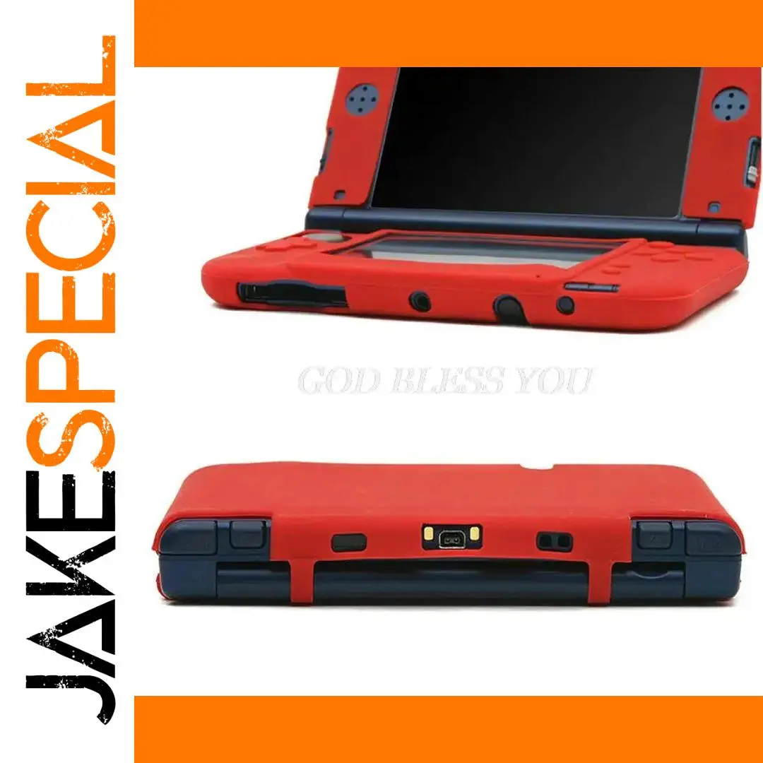 Red Silicone Shell for New 3DS XL 1 Red Silicone Shell for New 3DS XL