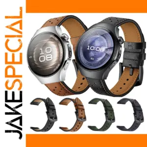 Leather Watch Strap for Huawei Watch 5 46mm