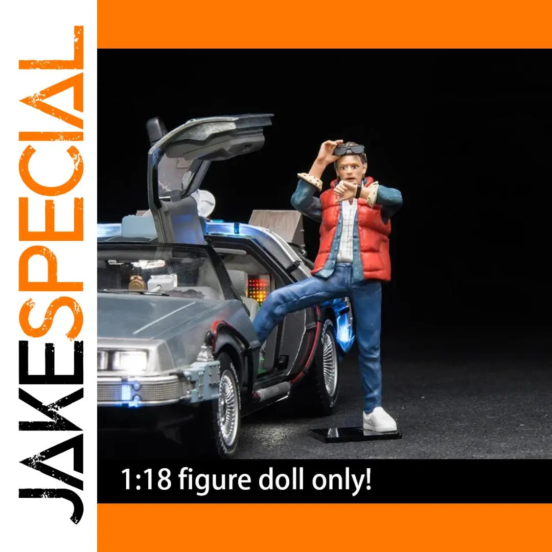 Back to the Future Marty McFly 1/18 Collectible Figure 1 Back to the Future Marty McFly 1/18 Collectible Figure