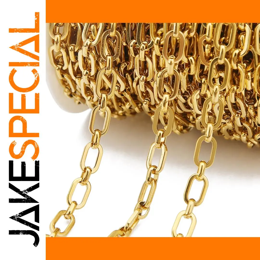 Stainless Steel Square Link Chain 1m 1 Stainless Steel Square Link Chain 1m