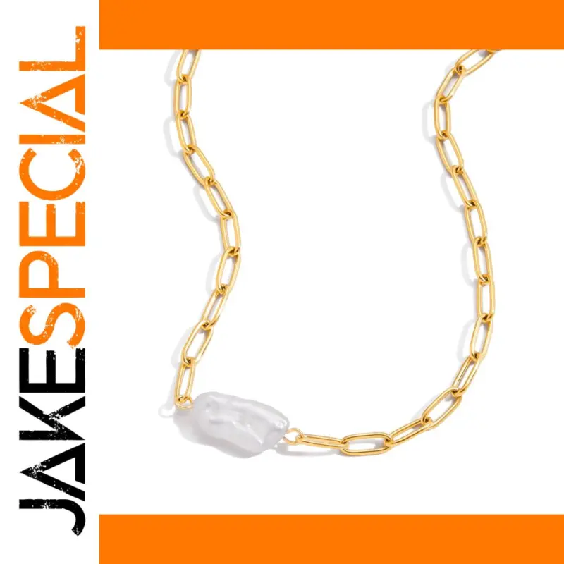 Timeless Elegance: Discover the Stainless Steel Freshwater Pearl Necklace for Women 1 53a1f21b9948456f95c98cbc product image