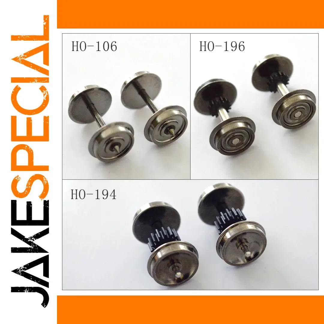 HO-194 Metal Model Train Wheels Set for HO Scale 1 HO-194 Metal Model Train Wheels Set for HO Scale