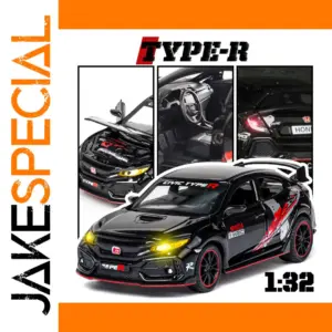 1:32 Civic Type-R Diecast Model Car