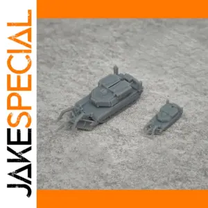 Resin Model Set of M1150 ABV Vehicles