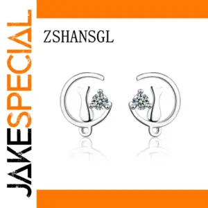 Celestial Cat Moon Silver Earrings for Women