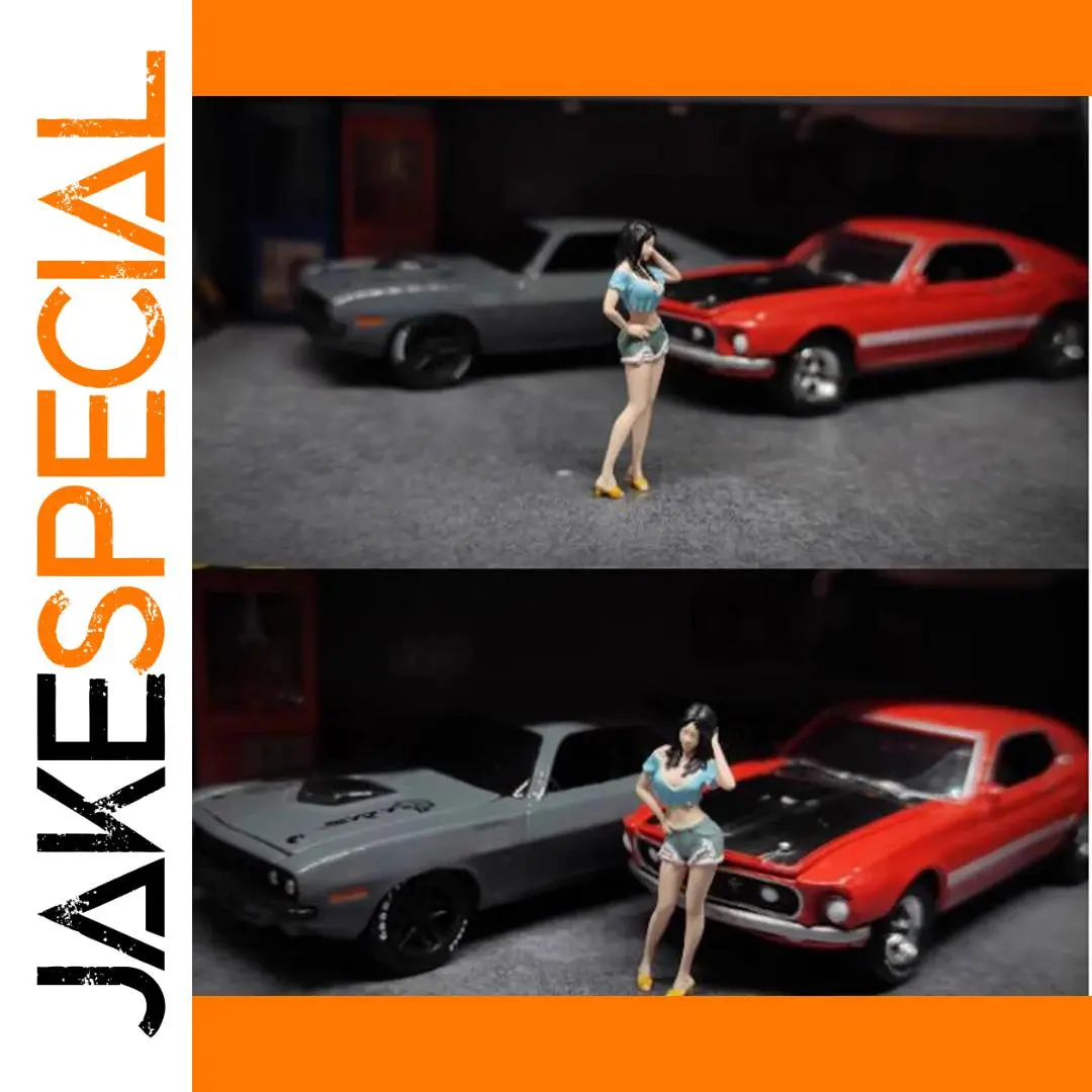 Miniature Female Resin Figurine for Collections 1 Miniature Female Resin Figurine for Collections