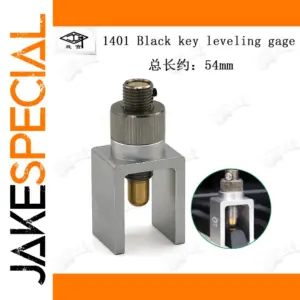 GQ1401 Black Piano Key Leveling Gauge