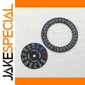 NH35/NH36 Compatible Date and Week Wheel Dial