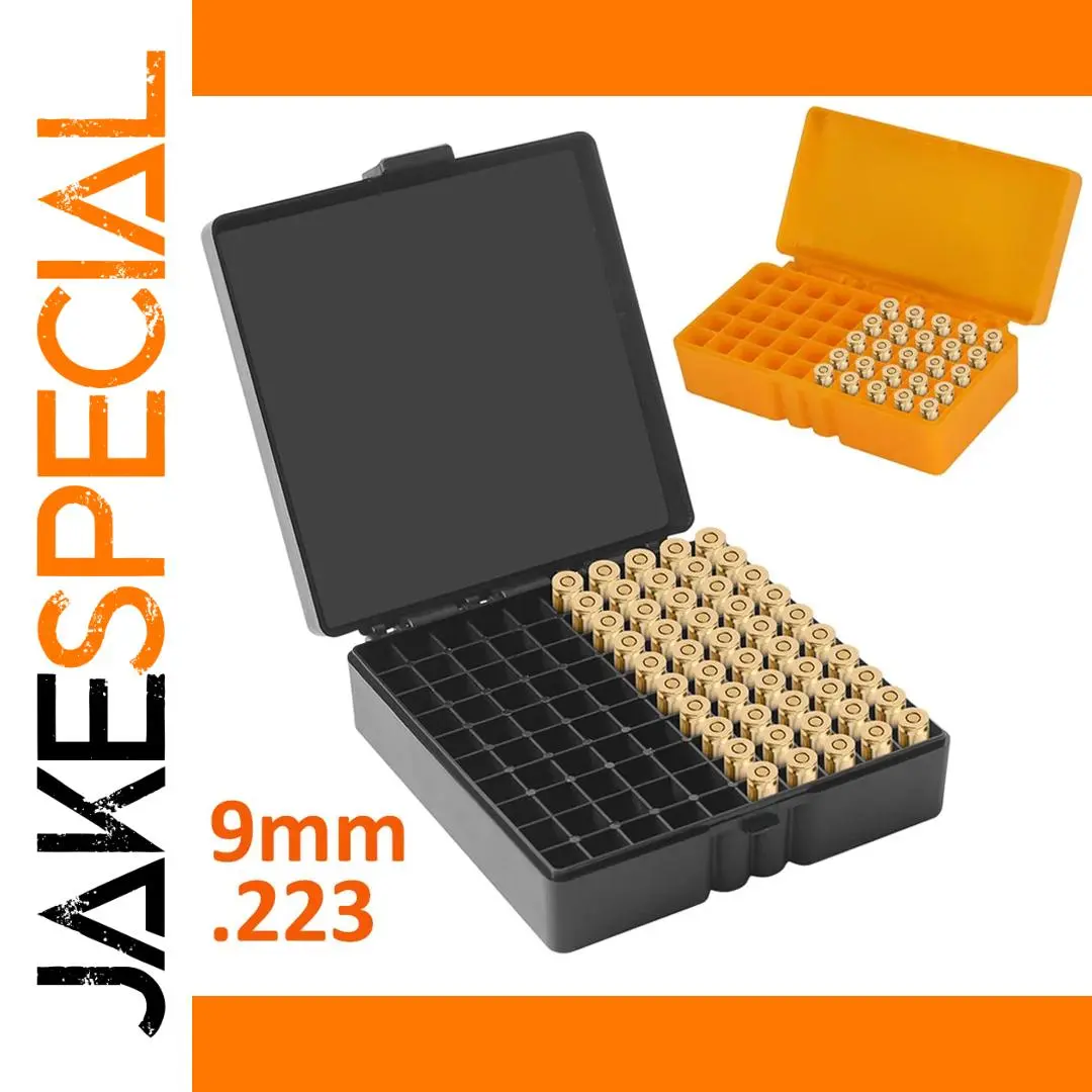 Durable Ammo Storage Case for 50-100 Rounds 1 Durable Ammo Storage Case for 50-100 Rounds