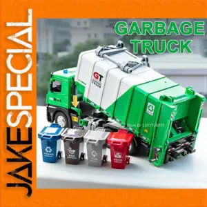 1:24 Scale Realistic Garbage Truck Model