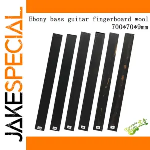 African Ebony Guitar Fingerboard 700mm Length