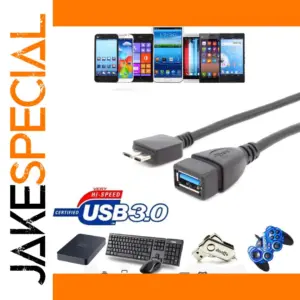 USB 3.0 OTG Adapter Cable 22cm for Smartphones