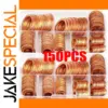 Set of 150 Copper Washers for Plumbing and Mechanical Projects