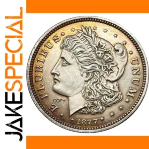 Replica 1877 Morgan Half Coin Collectible