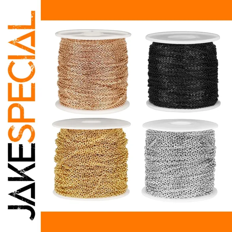 Elegant Stainless Steel Jewelry Chain in 1-3mm Width: Perfect for Creating Unique Accessories 1 547473ea052e4b0aacbb70bc product image