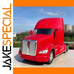 Vibrant Red 1:32 Kenworth T700 Diecast Model