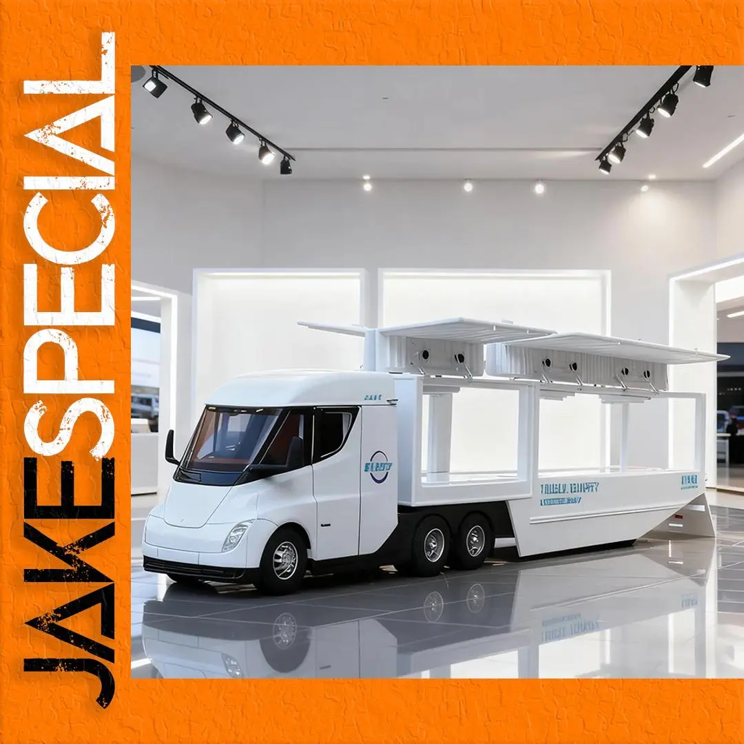 1:32 Diecast Semi Container Truck Model 1 1:32 Diecast Semi Container Truck Model