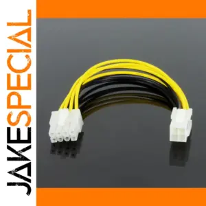 8-Pin CPU Power Adapter Cable for Motherboards