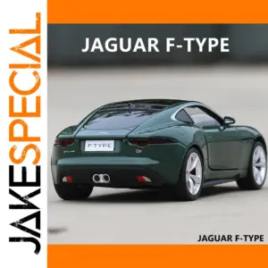 Green Diecast Jaguar F-TYPE Model 1:32 Scale