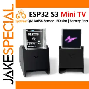 ESP32 S3 Mini TV with 1.3-Inch Holographic Display