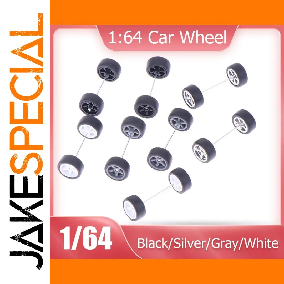 Miniature Hot Wheels Wheel Set for Custom Vehicles 1 Miniature Hot Wheels Wheel Set for Custom Vehicles