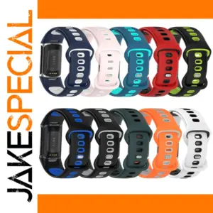 Fitbit Charge 5 Dual-Color Silicone Strap