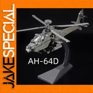 1:64 Scale AH-64D Military Helicopter Model