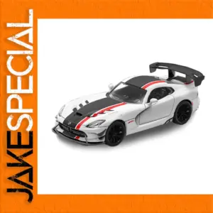 White 1:24 Dodge Viper ACR Diecast Model