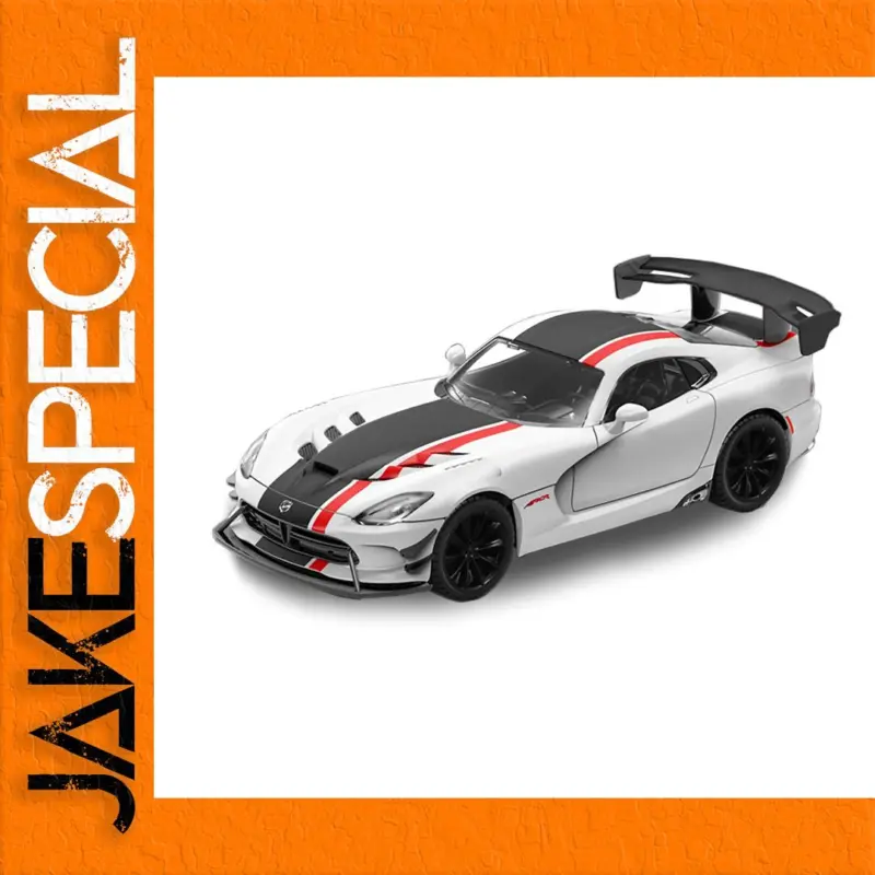 Experience the Thrill of the White 1:24 Dodge Viper ACR Diecast Model 1 558ff0cc03e8429f9a0b875a product image