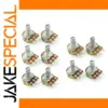 Set of 5 High-Precision Single Potentiometers