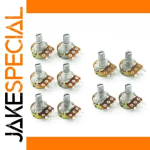 Set of 5 High-Precision Single Potentiometers