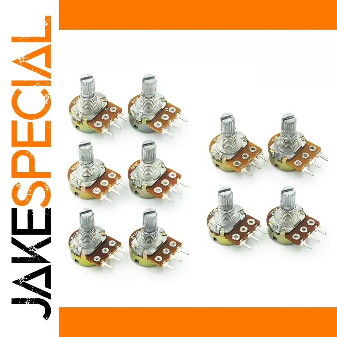 Set of 5 High-Precision Single Potentiometers 1 Set of 5 High-Precision Single Potentiometers
