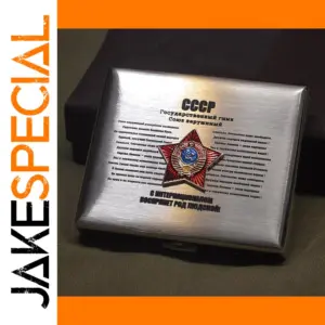 Vintage Soviet Copper Cigarette Case