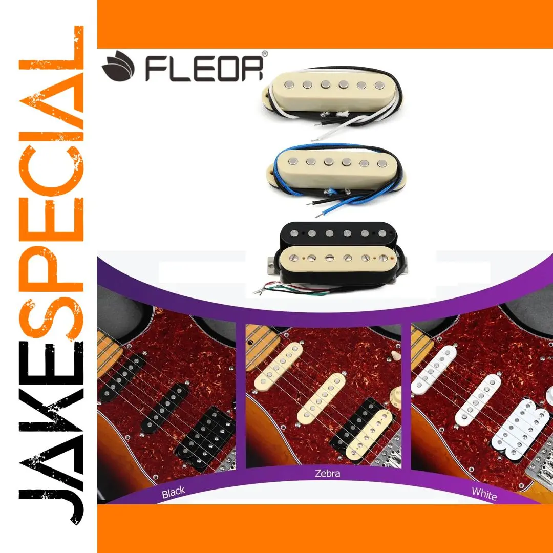 HSS Guitar Pickup Set with Alnico 5 Magnets 1 HSS Guitar Pickup Set with Alnico 5 Magnets